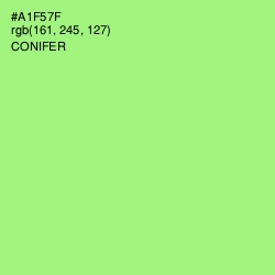 #A1F57F - Conifer Color Image