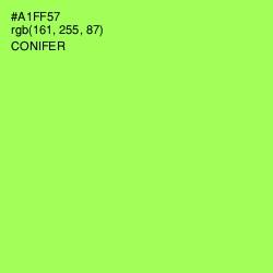 #A1FF57 - Conifer Color Image