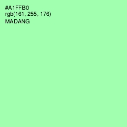 #A1FFB0 - Madang Color Image