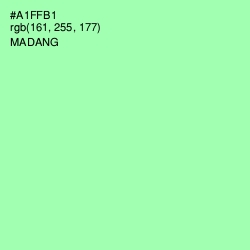 #A1FFB1 - Madang Color Image