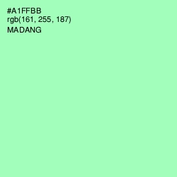 #A1FFBB - Madang Color Image