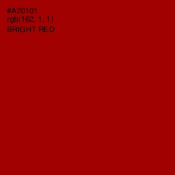 #A20101 - Bright Red Color Image