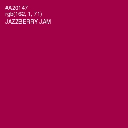 #A20147 - Jazzberry Jam Color Image