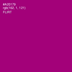 #A20179 - Flirt Color Image
