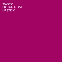 #A20464 - Lipstick Color Image