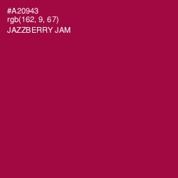 #A20943 - Jazzberry Jam Color Image