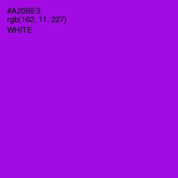 #A20BE3 - Electric Violet Color Image