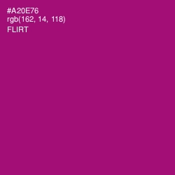 #A20E76 - Flirt Color Image