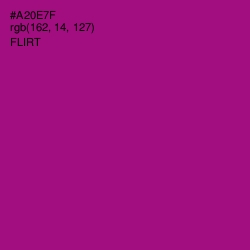 #A20E7F - Flirt Color Image