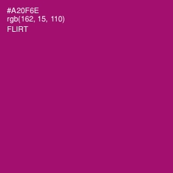 #A20F6E - Flirt Color Image