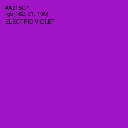 #A215C7 - Electric Violet Color Image