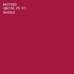 #A2193D - Shiraz Color Image