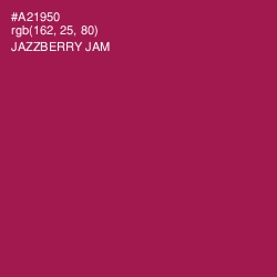 #A21950 - Jazzberry Jam Color Image