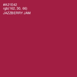 #A21E42 - Jazzberry Jam Color Image