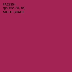 #A22354 - Night Shadz Color Image