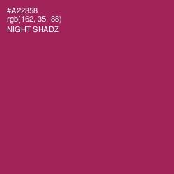 #A22358 - Night Shadz Color Image