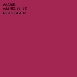 #A22651 - Night Shadz Color Image