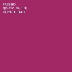 #A22865 - Royal Heath Color Image