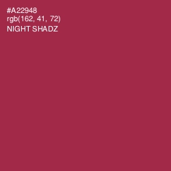 #A22948 - Night Shadz Color Image