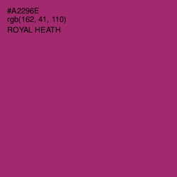 #A2296E - Royal Heath Color Image