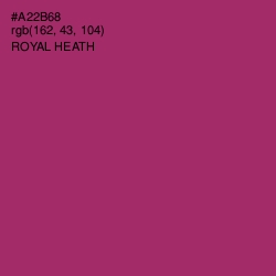 #A22B68 - Royal Heath Color Image