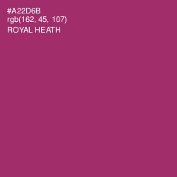 #A22D6B - Royal Heath Color Image
