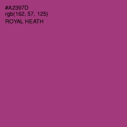 #A2397D - Royal Heath Color Image