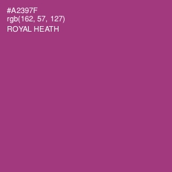 #A2397F - Royal Heath Color Image