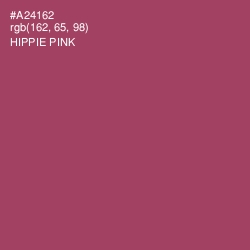 #A24162 - Hippie Pink Color Image