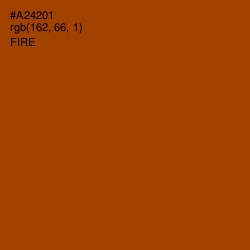 #A24201 - Fire Color Image