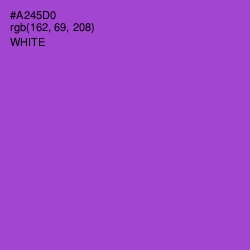 #A245D0 - Amethyst Color Image