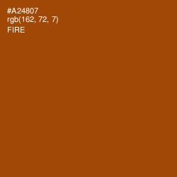 #A24807 - Fire Color Image