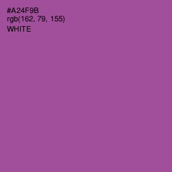 #A24F9B - Tapestry Color Image