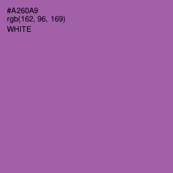 #A260A9 - Wisteria Color Image