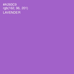 #A260C9 - Lavender Color Image