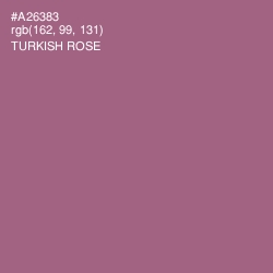 #A26383 - Turkish Rose Color Image