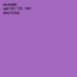 #A269BE - Wisteria Color Image