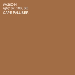 #A26C44 - Cape Palliser Color Image