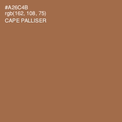 #A26C4B - Cape Palliser Color Image