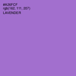 #A26FCF - Lavender Color Image