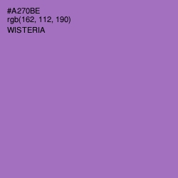 #A270BE - Wisteria Color Image