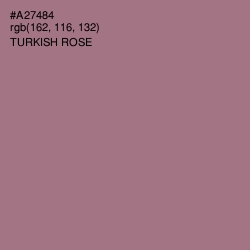 #A27484 - Turkish Rose Color Image