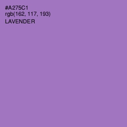 #A275C1 - Lavender Color Image