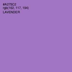 #A275C2 - Lavender Color Image