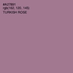 #A27891 - Turkish Rose Color Image