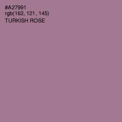 #A27991 - Turkish Rose Color Image