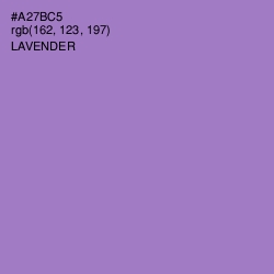 #A27BC5 - Lavender Color Image