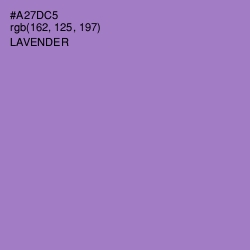 #A27DC5 - Lavender Color Image