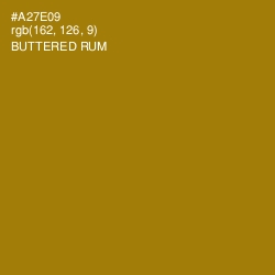 #A27E09 - Buttered Rum Color Image