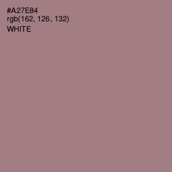 #A27E84 - Turkish Rose Color Image